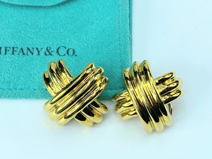 Tiffany & Co. Signature X clip-on earrings JR9229