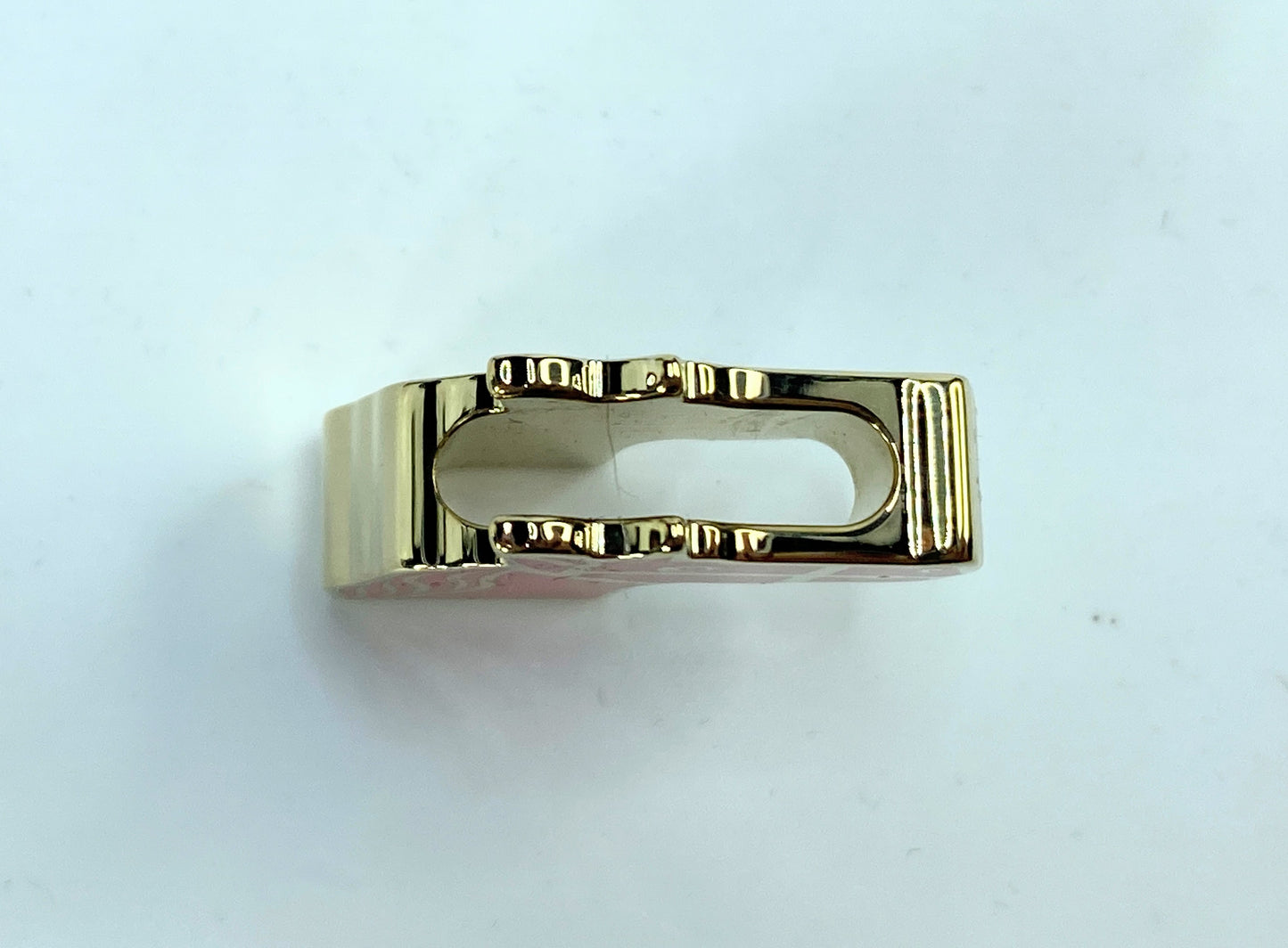 Vintage Hermès Twilly Ring Cadrege reversible Scarf Anneau Pink Golden with pouch GS676