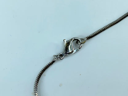 Vintage new Christian Dior Oblique Trotter Pendant Necklace with box GS679
