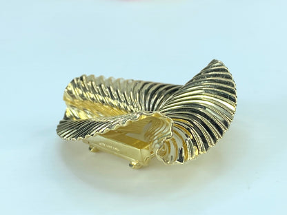 Tiffany & Co. 14K George Schuler Ribbon Brooch JR9245