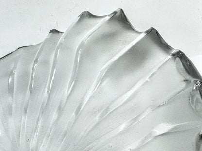 Vintage Lalique France Frosted Crystal Nancy Cendrier Ashtray Bowl A992