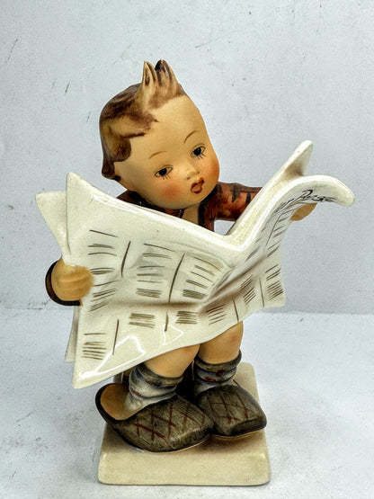 Vintage Hummel Latest News 184 TMK-2 Full Bee Newspaper Boy Germany A1004