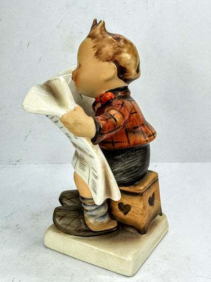 Vintage Hummel Latest News 184 TMK-2 Full Bee Newspaper Boy Germany A1004