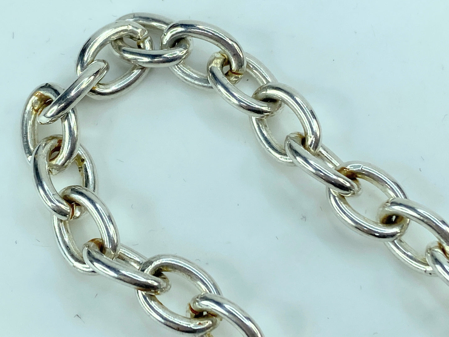 Tiffany & Co. Return to Tiffany Heart Tag Toggle Bracelet 925 Sterling JR676