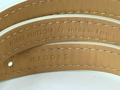 Vintage Louis Vuitton Monogram Vernis Triple Tour wrap bracelet Perle GS689