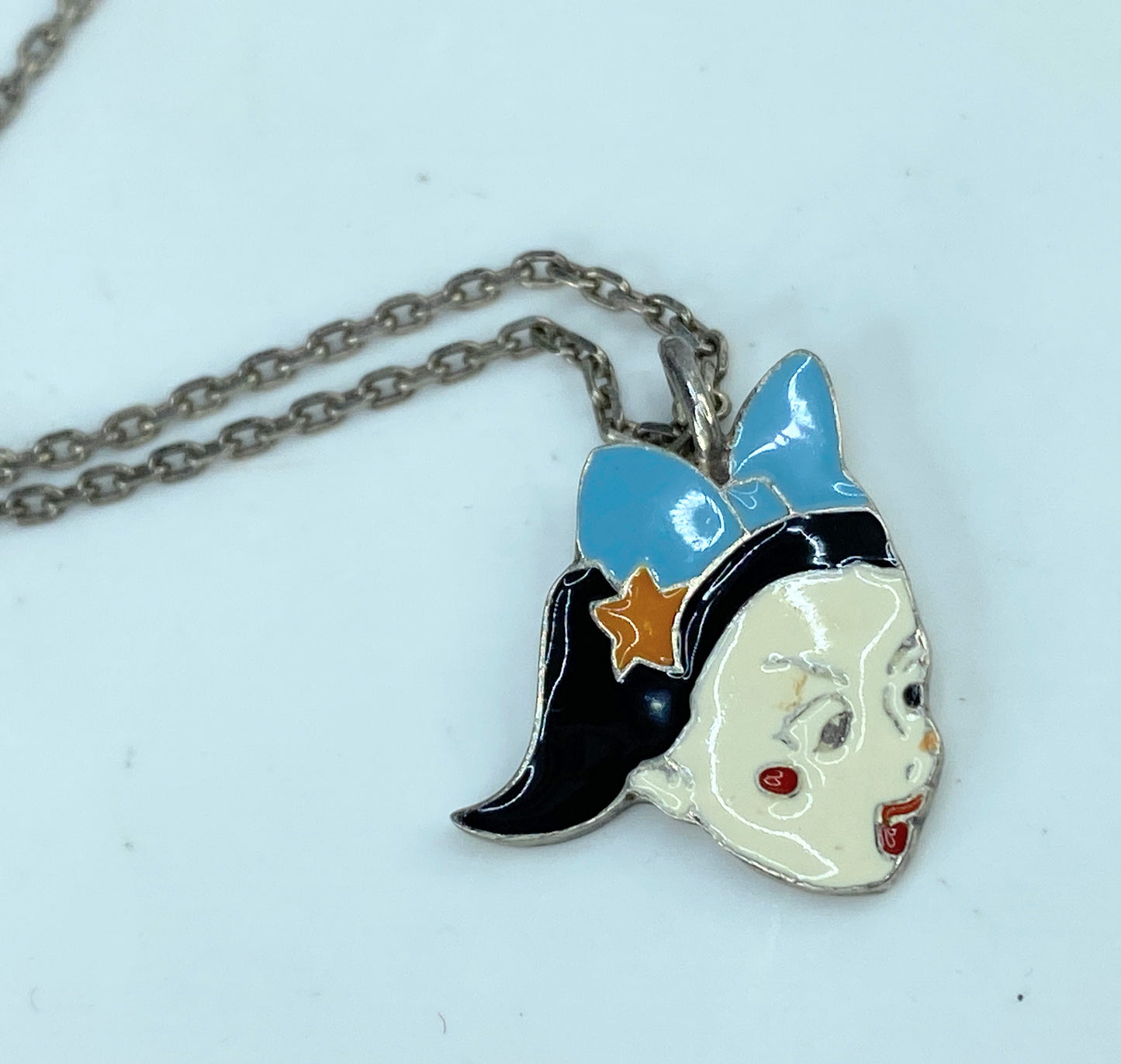 Christian Dior by John Galliano S/S 2002 Cartoon Mermaid Necklace GS692