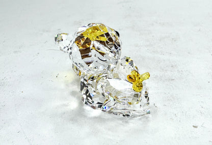 Swarovski Kris Bear Sweet as Honey Crystal Figurine With Box S294