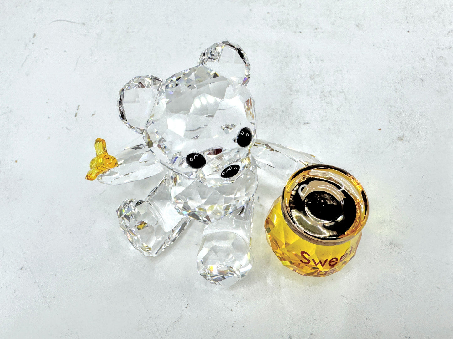 Swarovski Kris Bear Sweet as Honey Crystal Figurine With Box S294
