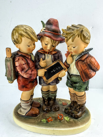 Vintage Hummel School Boys 170/I Goebel W Germany Porcelain Figurine A1010