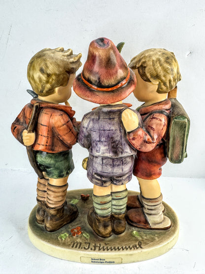 Vintage Hummel School Boys 170/I Goebel W Germany Porcelain Figurine A1010