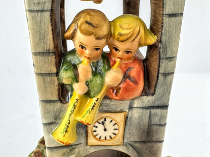 Vintage Goebel W Germany Hummel Whitsuntide Clock Tower Figurine A1011