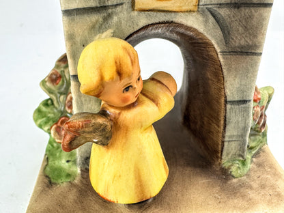 Vintage Goebel W Germany Hummel Whitsuntide Clock Tower Figurine A1011