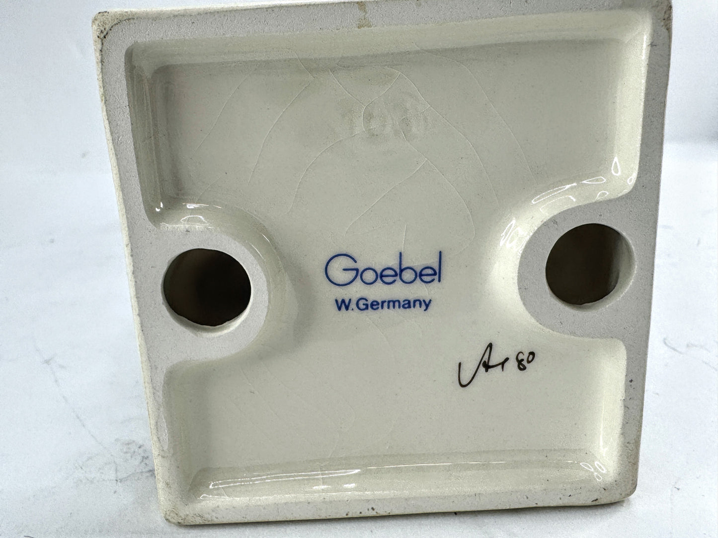 Vintage Goebel W Germany Hummel Whitsuntide Clock Tower Figurine A1011