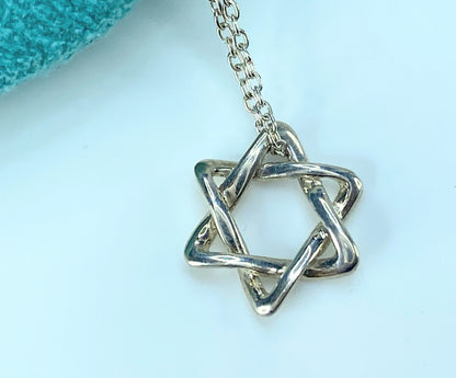 Tiffany & Co. Elsa Peretti Star of David 16" Necklace JR9314