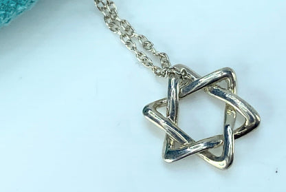 Tiffany & Co. Elsa Peretti Star of David 16" Necklace JR9314