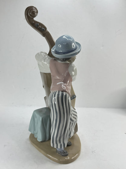 Vintage Lladro 5834 Jazz Bass Black Legacy Collection Figurine A1014