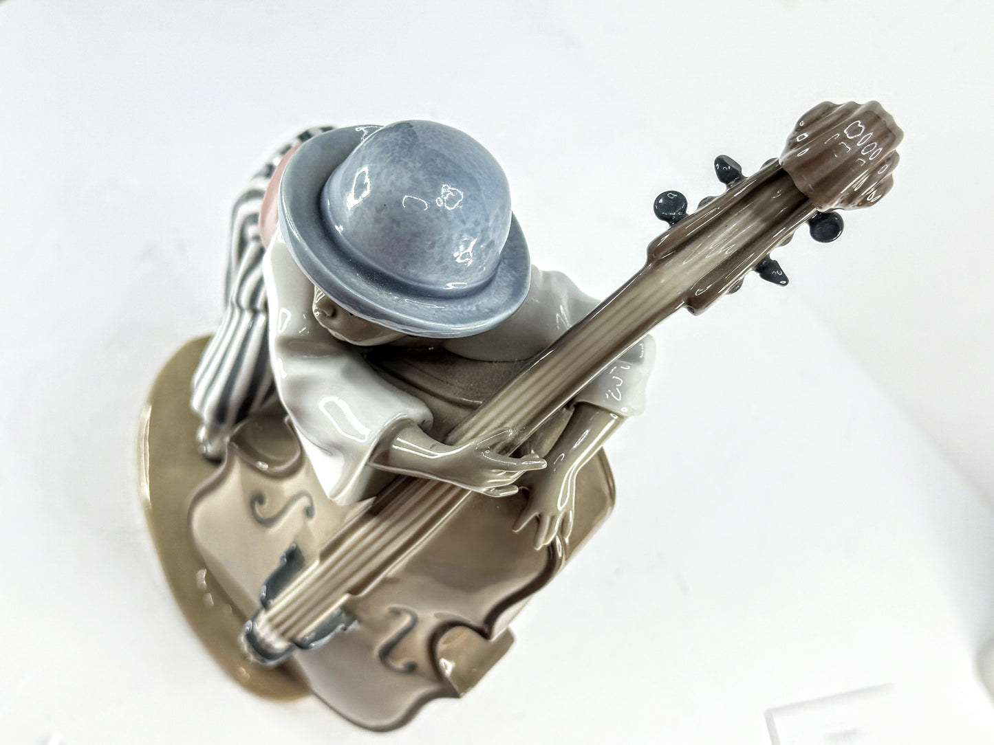 Vintage Lladro 5834 Jazz Bass Black Legacy Collection Figurine A1014