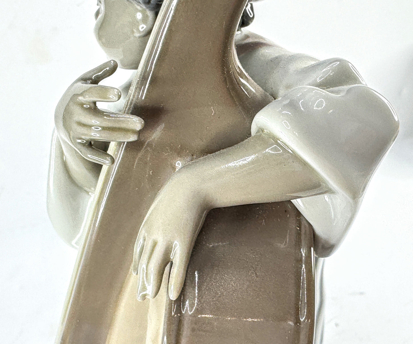 Vintage Lladro 5834 Jazz Bass Black Legacy Collection Figurine A1014