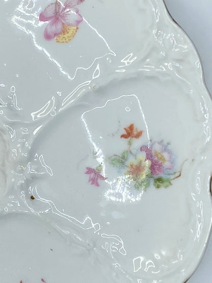 19th C. Royal Austria Gilt Scalloped Oyster Plate 8.75" Mint A525