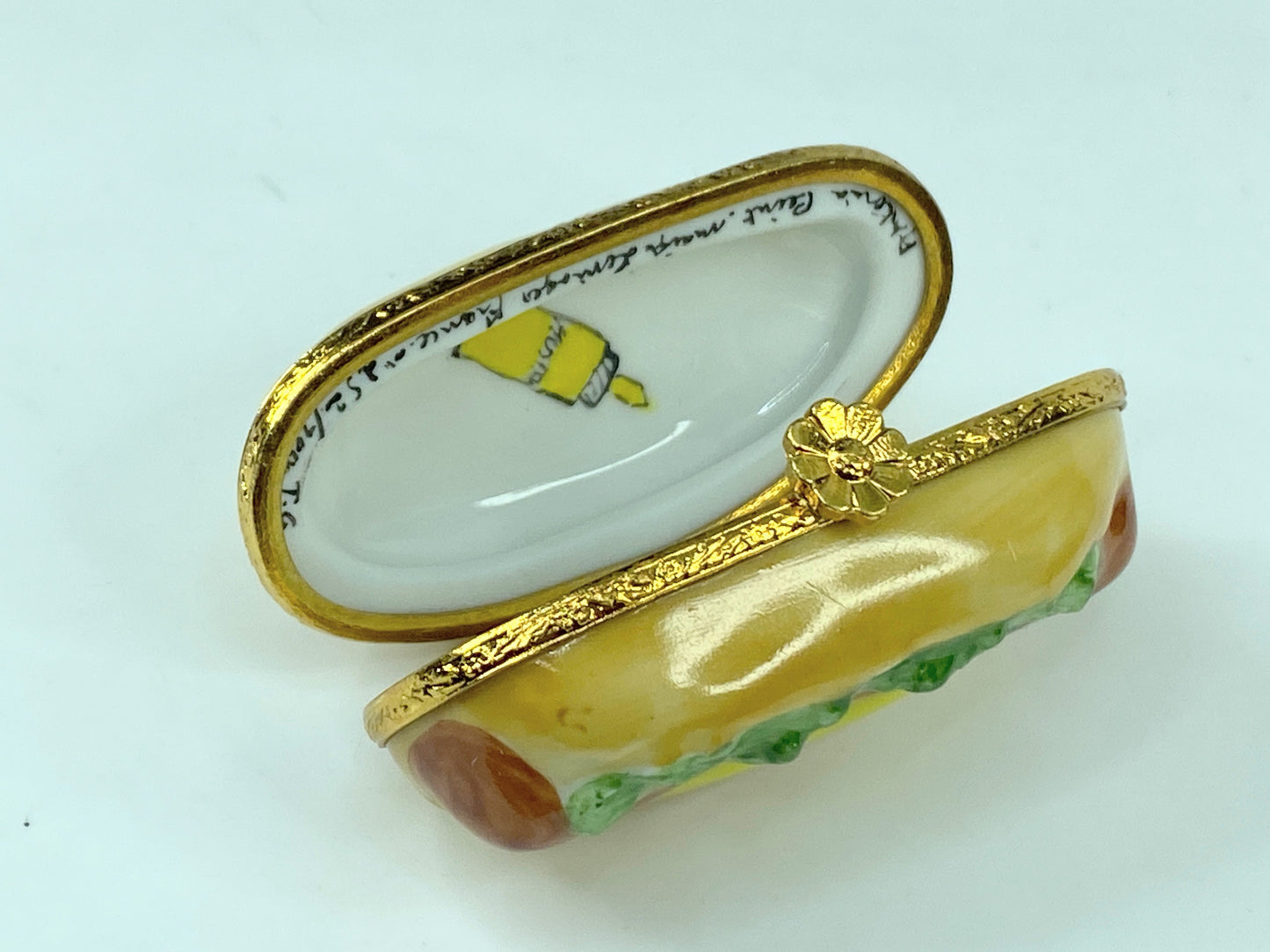 Artoria Limoges Hot Dog with Mustard And Relish Limited Edition A318