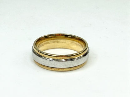Vintage Fredrick Goldman 18K Gold and Platinum 950 Band JR1548