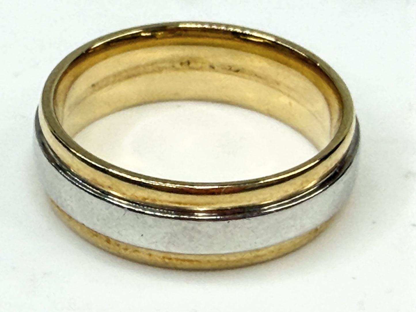 Vintage Fredrick Goldman 18K Gold and Platinum 950 Band JR1548