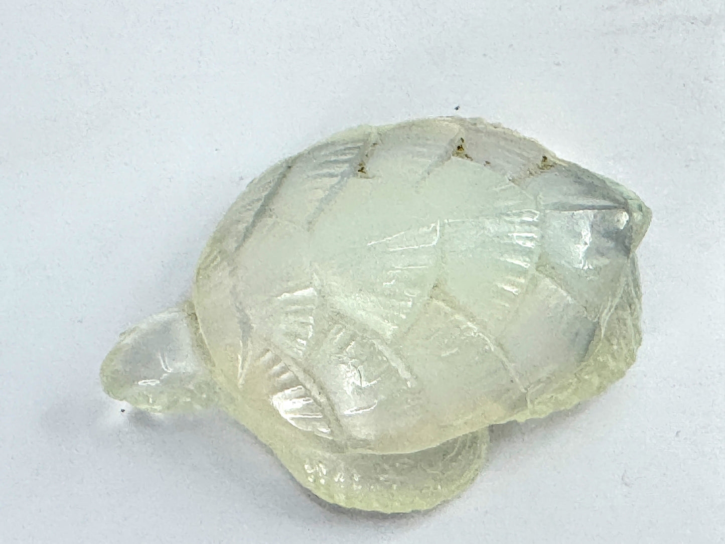 Vintage Sabino France Opalescent Glass Turtle Figurine A1024