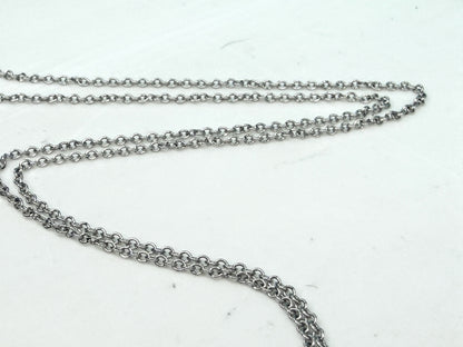 Vintage Tiffany & Co. PT950 Diamond By The Yard Necklace 16" JR1553