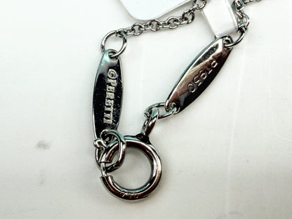 Vintage Tiffany & Co. PT950 Diamond By The Yard Necklace 16" JR1553