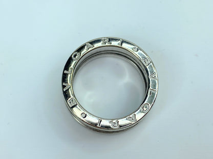 Bvlgari B.zero1 three-band ring in 18 kt white gold w6.5 9.4g JR9897