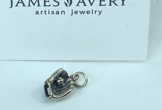 Vintage James Avery Sterling Silver Baseball Glove Mitt Retired Charm JR1033