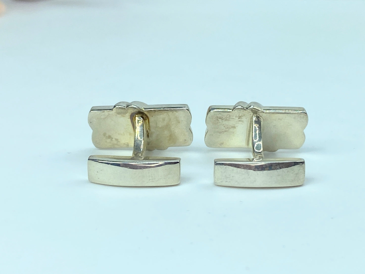 Tiffany & Co. Sterling Silver Rare design cufflinks 18.9g GS154