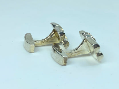 Tiffany & Co. Sterling Silver Rare design cufflinks 18.9g GS154