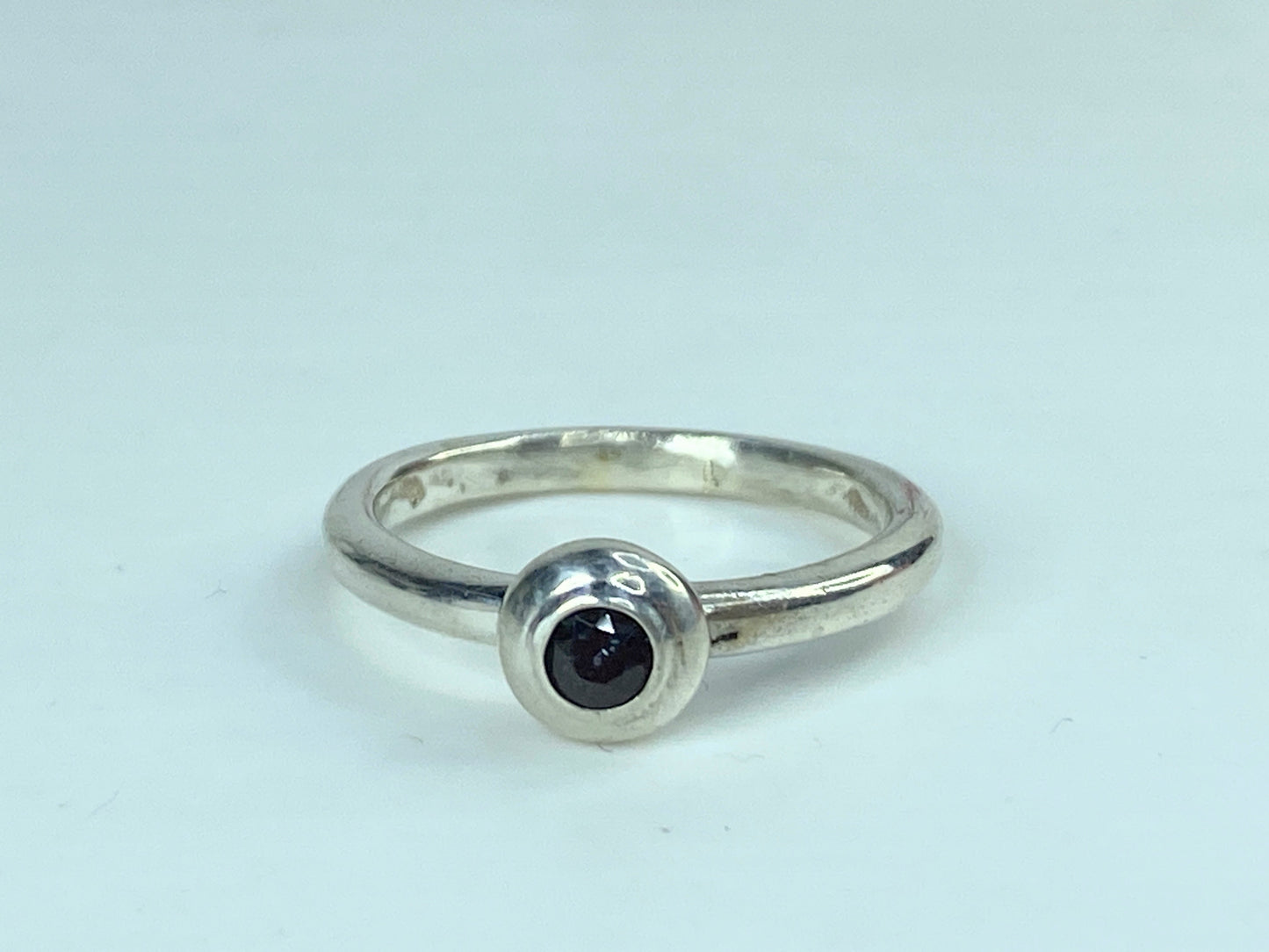 James Avery Sterling silver Blue Sapphire Remembrance Birthstone Ring s7 JR1039