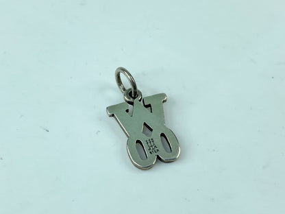Rare James Avery Sterling Silver Camp Waldemar W00 Charm w/box JR548
