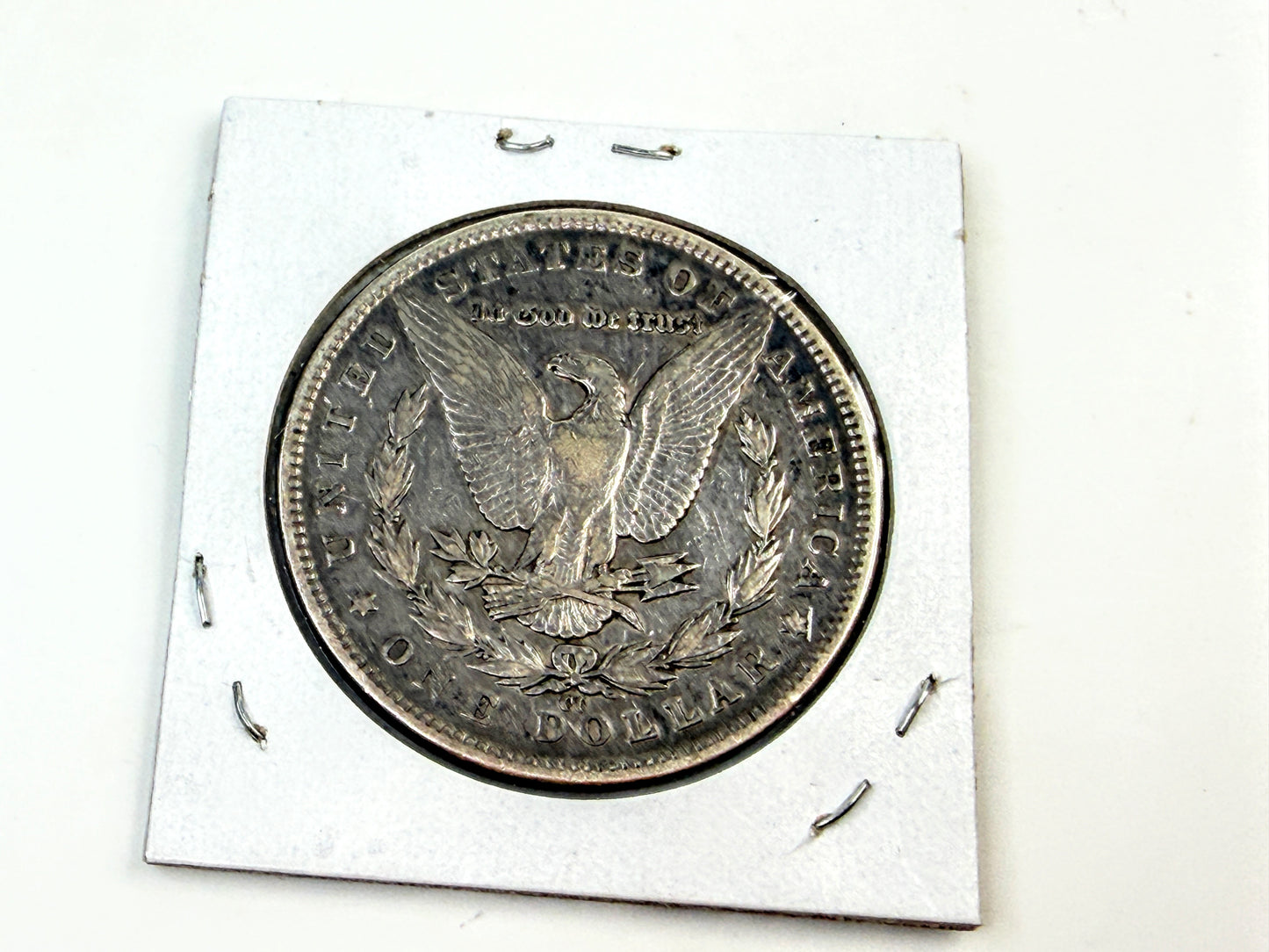 1890-CC Morgan Silver Dollar Carson City Key Date Coin SS334