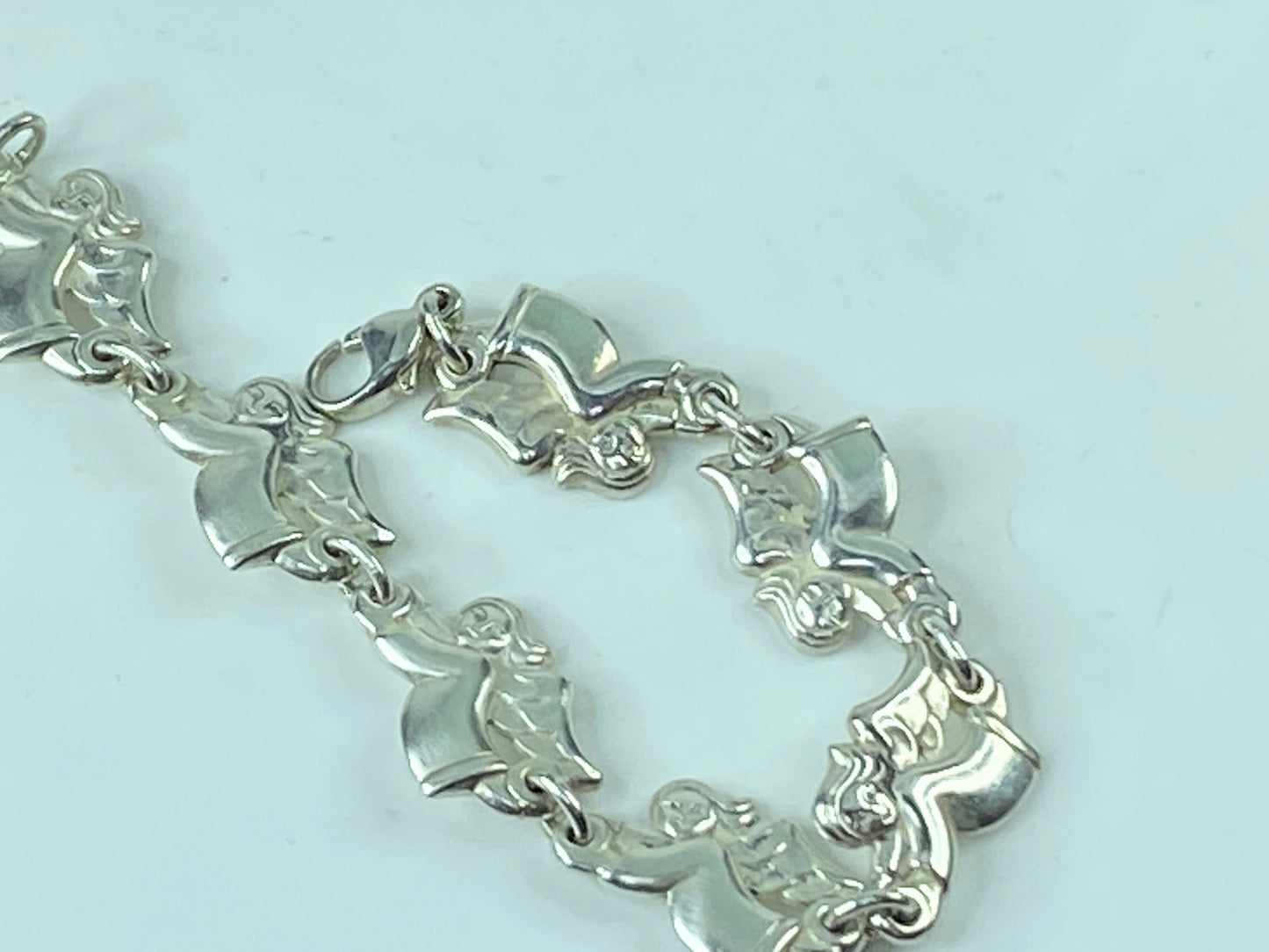 James Avery Retired Flying Angel Bracelet 7 1/4" 23.5g JR559