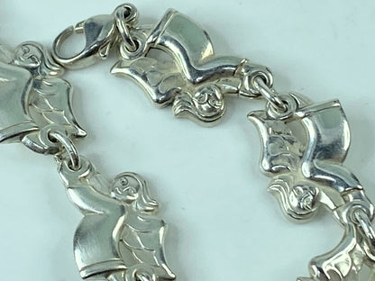 James Avery Retired Flying Angel Bracelet 7 1/4" 23.5g JR559