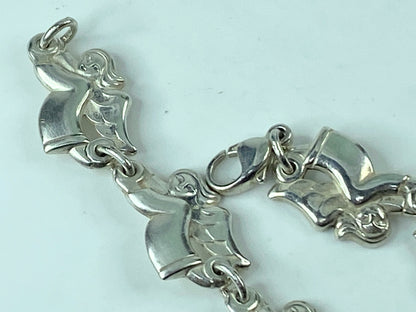 James Avery Retired Flying Angel Bracelet 7 1/4" 23.5g JR559