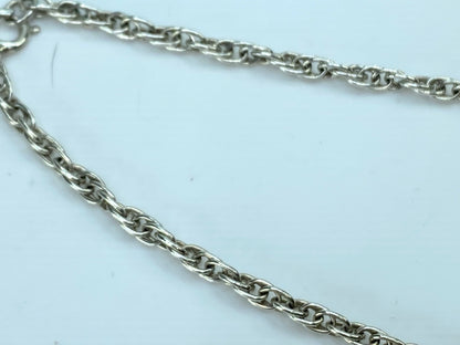 Tiffany & Co. Sterling silver engravable ID band fancy link bracelet 7.5" JR9884