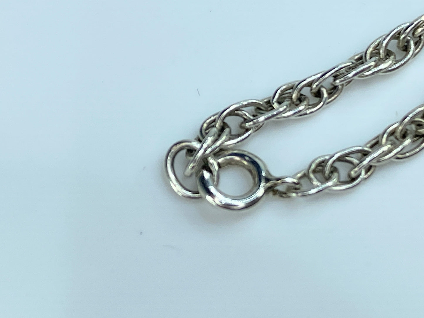 Tiffany & Co. Sterling silver engravable ID band fancy link bracelet 7.5" JR9884