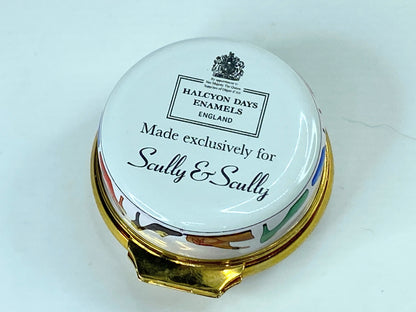 Halcyon Days If The Shoe Fits - Scully & Scully Exclusive Trinket Box A540
