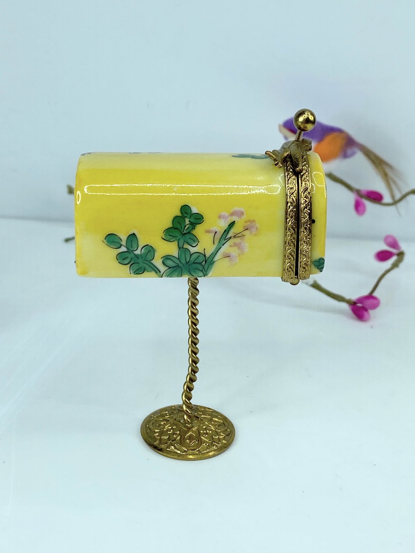 Rochard Limoge France Mail Box You got a mail trinket box A547