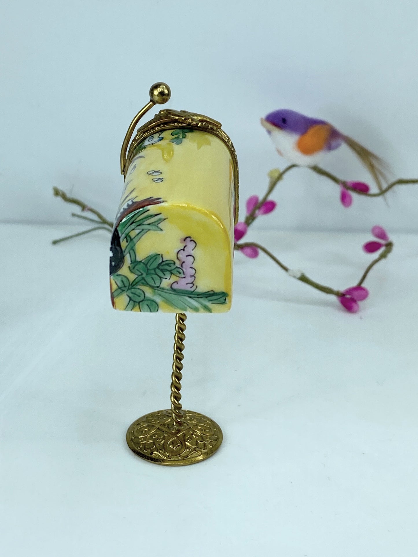 Rochard Limoge France Mail Box You got a mail trinket box A547