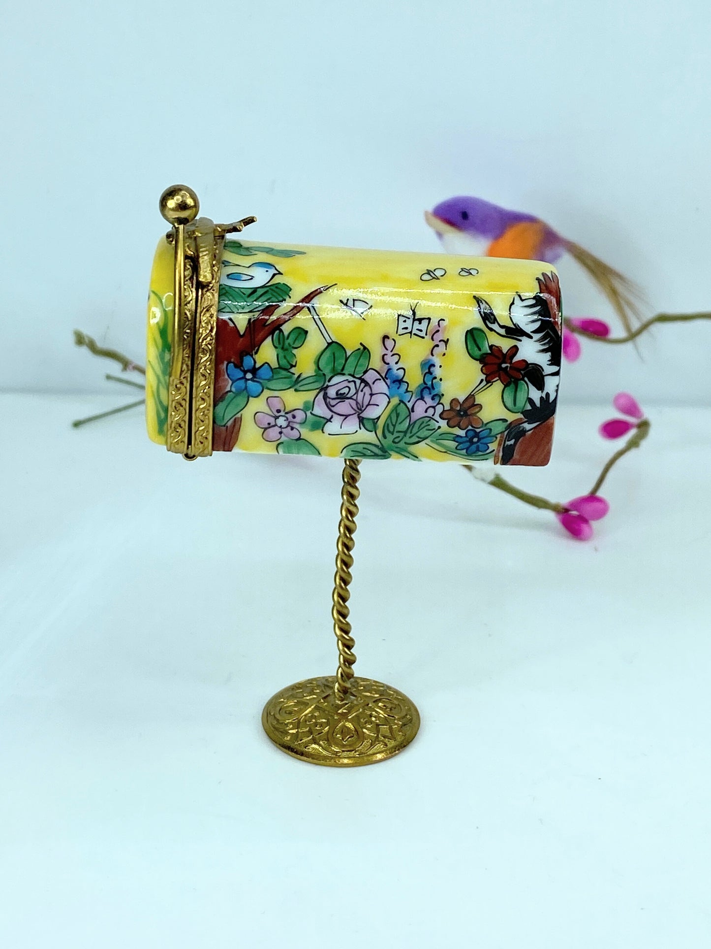 Rochard Limoge France Mail Box You got a mail trinket box A547