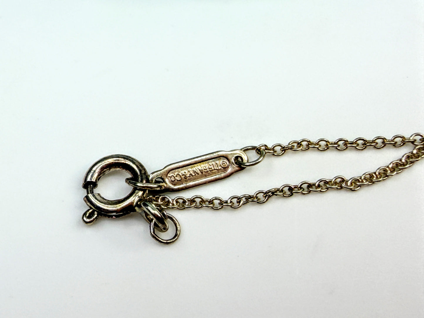 Vintage Tiffany & Co Sterling Silver Go Women 2019 Pendant Necklace JR1566