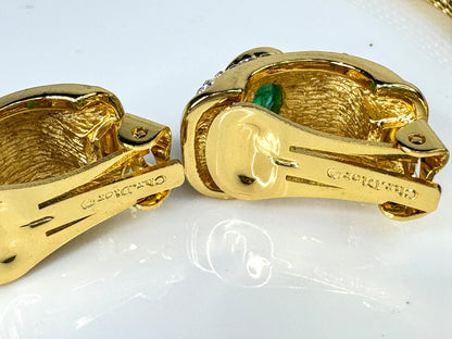 Vintage Christian Dior Necklace and Matching Earrings Set GS839