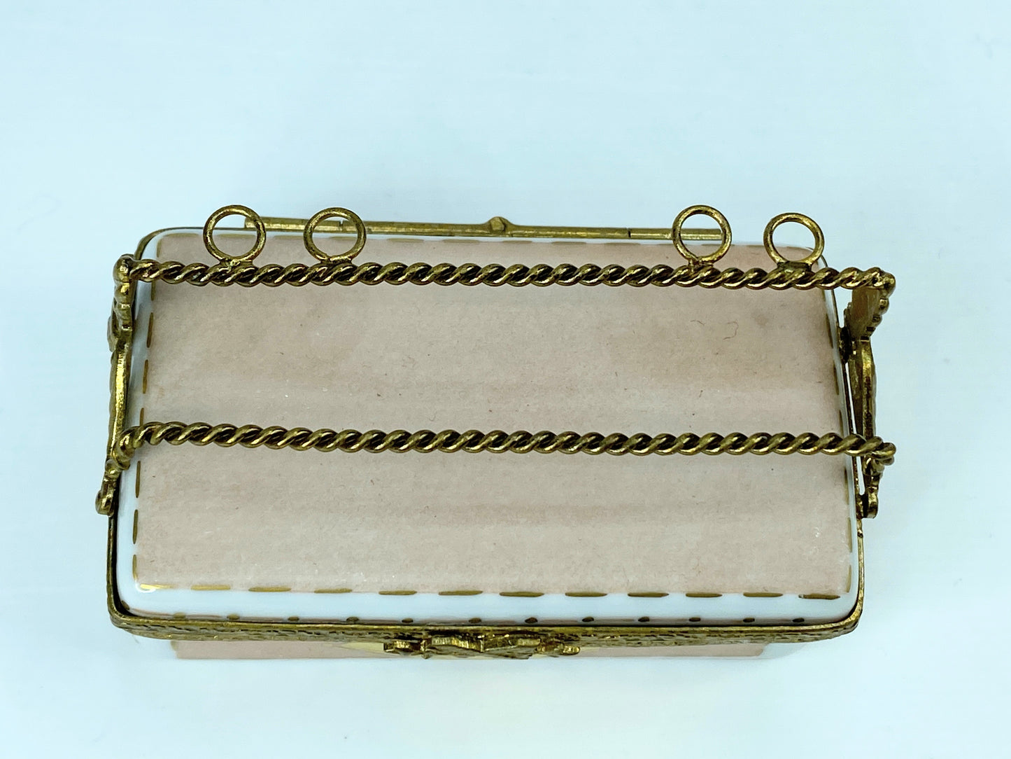 Designer Paris Shoe Case with Two Pairs of Shoes Limoges Box (Retired) A549