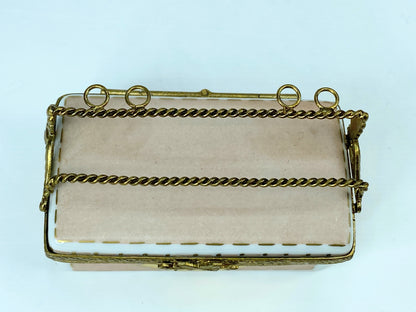 Designer Paris Shoe Case with Two Pairs of Shoes Limoges Box (Retired) A549