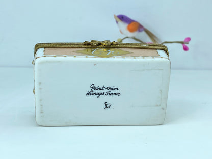 Designer Paris Shoe Case with Two Pairs of Shoes Limoges Box (Retired) A549